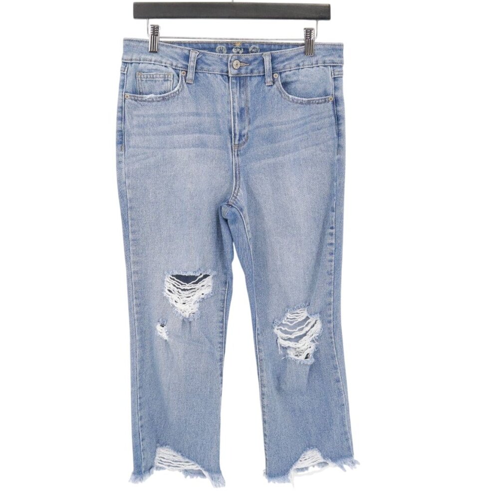 Rewash Distressed Jeans‎ Womens 9/29 Blue Festival Weekend Casual Contemporary
